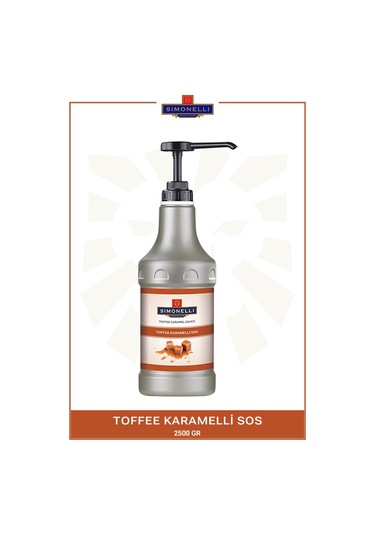 Simonelli Profesyonel Sos Karamel 2500 G + Pompa