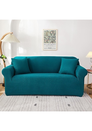 Jms Cyan Polar Polar Streç Kanepe Slipcover Elastik Funda Kanepe Sandalye Kanepe Kılıfı 1 Seat 90-140cm