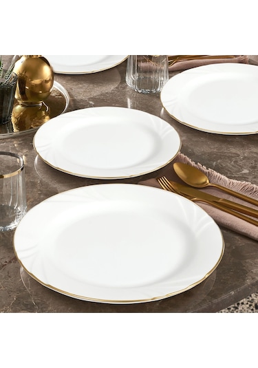 GÜRAL SOPRANO 6 ADET 21 cm PASTA TABAĞI - GOLD