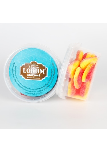 Şeftali Aromalı Yumuşak Şeker Kalp Şekilli 120 G-372