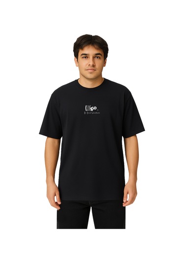 Eclipse Oversize T-shirt Siyah