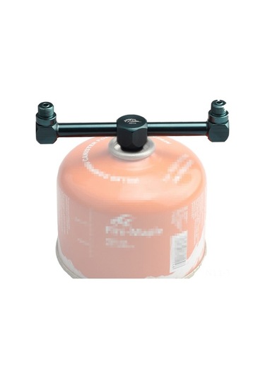 Ebitda Kamp Ocağı Bölücü Lindal Vanalı Propan Adaptörü - Mavi, Yürüyüş & Piknik Bbq İçin Kolay Kurulum Mavi