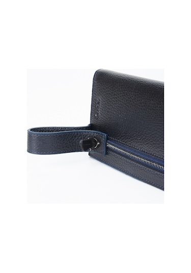 Tamer Tanca Erkek Hakiki Deri El Çantası Çanta 710 302 Erk El Cnt Sk21-22 Lacivert