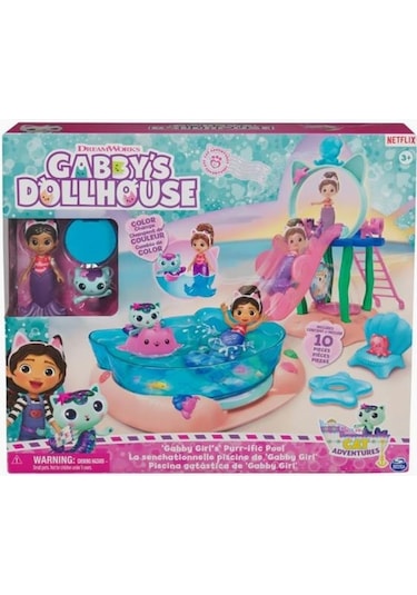 Gabbys Dollhouse Oyun Seti Gabby Nin Havuzu 20143594