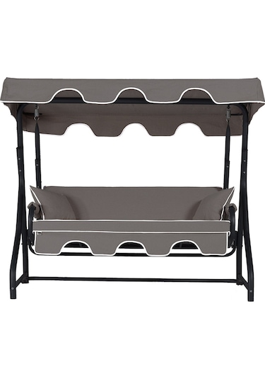 Erinöz Ruta 3 Kişilik Bahçe Balkon Teras Salıncak (465433676) Antrasit