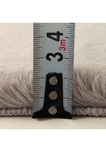 Tappeto Rex Tavşanı Post Halı Gri (22 Mm Tüy)