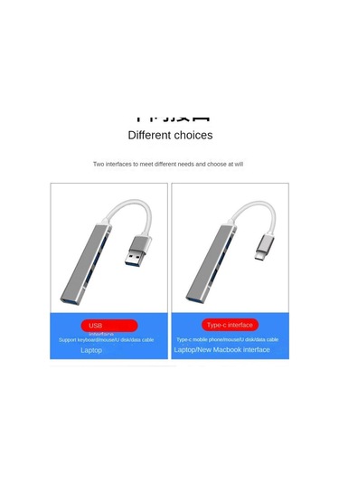 Usb3.0 Genişletme Bağlantı İstasyonu, Hub Genişletme Bağlantı İstasyonu, Çok İşlevli B Dörde Bilgisayar Ayırıcı, USB Aks. 56641745