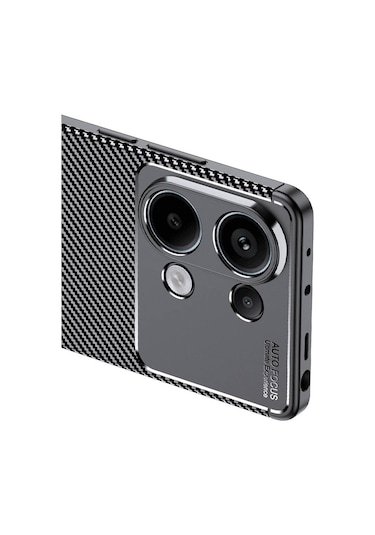 Xiaomi Redmi Note 13 4g Kılıf Karbon Silikon Case Kapak