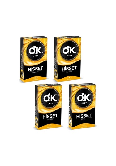 Okey Hisset Prezervatif 10'lu x 4