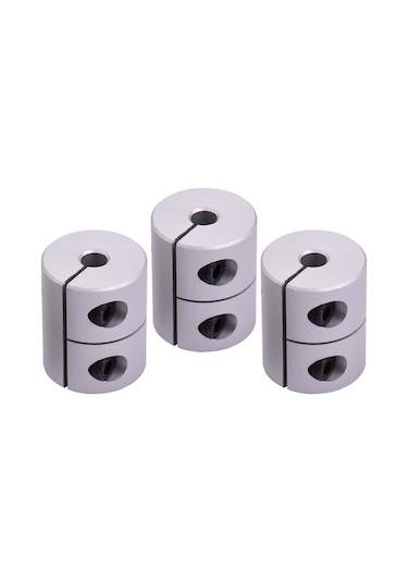 3 Adet Yüksek Dayanımlı Alüminyum Şaft Kaplin - 5-8mm Delik Çapı, Cnc Ve 3d Yazıcı Motorları İçin