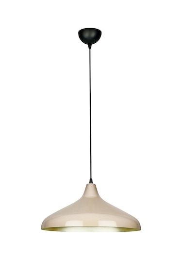 Nil Kahverengi Renk Özel Tasarım Modern Dekoratif Cafe Sarkıt Cafe - Mutfak Tekli Avize Kahverengi