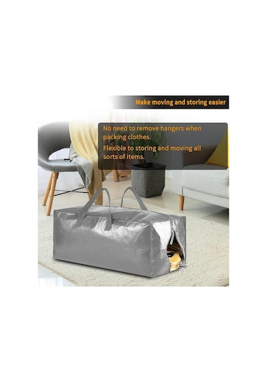 Trendooze Profesyonel Yurt Hizmeti İçin Dayanıklı Taşınma Çantası Gümüş Renk Gümüş