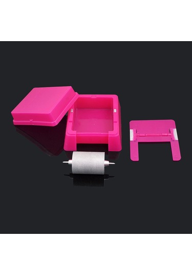 Dolıty Yağ Kenar Kutusu Leathercraft Kaba-tahıl-silindiri Pembe