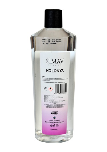 Simav Synaus Termal Sulu Şakayık Kolonyası 400 ML