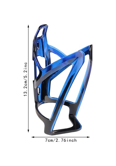 Suntek Bisiklet Su Şişesi Tutucu Pc Evrensel Montajlı İçecek Mavi