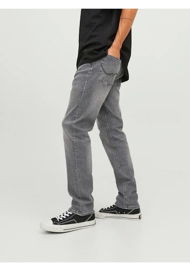 Jack&jones 12243599 Jjıglenn Jjorıgınal Sq 349 Kot Pantolon Gri