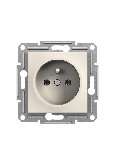 Eph2870123 Asfora Krem Ups Priz Çerçevesiz