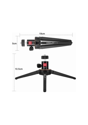 Kingjoy Kt-100+bd-0 Masa Üstü Tripod