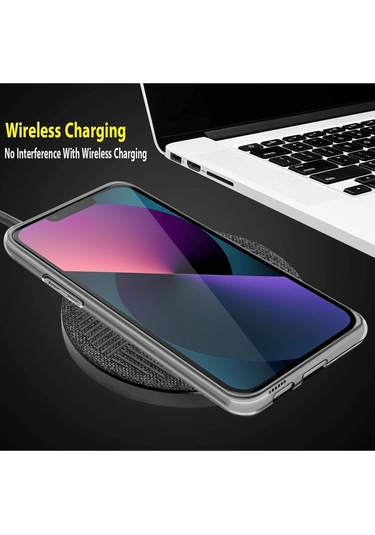 Samsung Galaxy Uyumlu M34 Kılıf 360 Şeffaf Ön Arka Korumalı Şeffaf Silikon