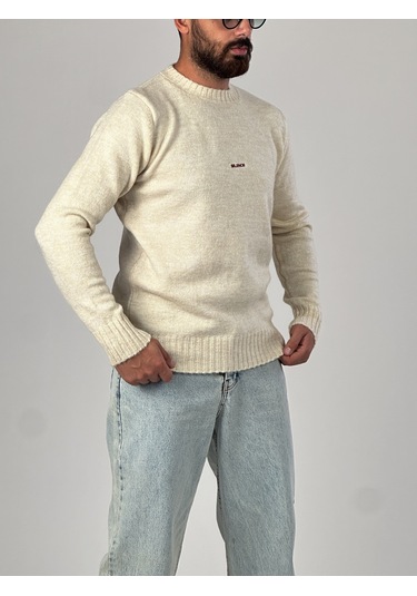 Basic Bej Erkek Sweatshirt Coc1014 Bej