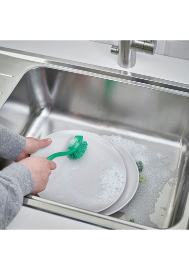Bulaşık Fırçası, Yeşil, 25 Cm Abanoz