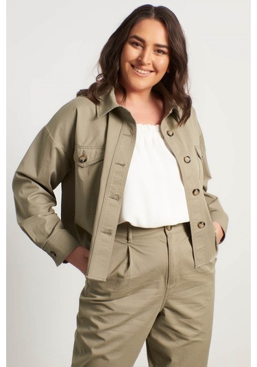 Oversize Ince Ceket (532245038)