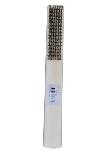 River World  Metal Telli Fırça Ahşap Saplı Pas Kir Sökme Temizleme