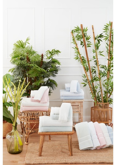 Sadem Organik Pine Havlu 50x90 Cm Açık Mint