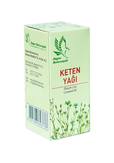 Doğan Baharatçılık Keten Yağı 50 ML