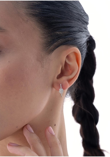 Nochediamond 0,27 Karat Pırlanta Küpe-544