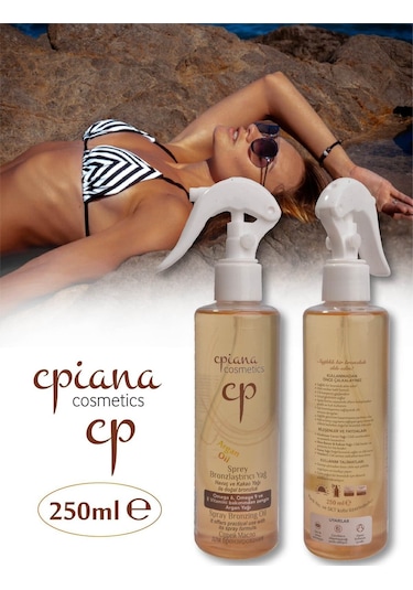 Cpiana Sprey Bronzlaştırıcı Argan Yağlı 250 Ml