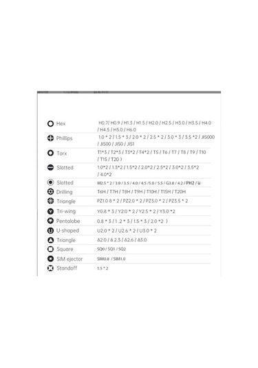 Ganzhoushop Tornavida Telefonu Seti, Parça Jm-8183 Cep Tamir Takımı Ambition 145 Xc - Profesyonel Tamir Aletleri