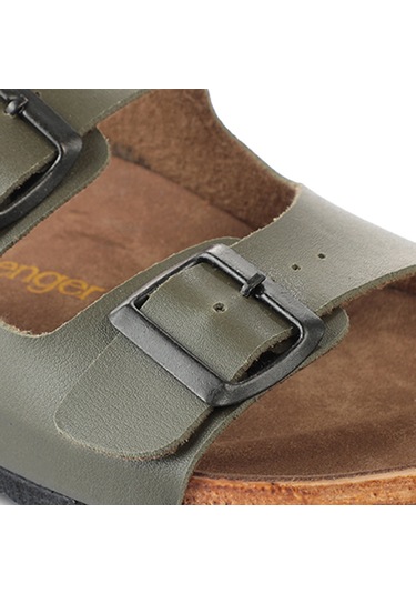 Slazenger LENS Erkek  Haki Terlik