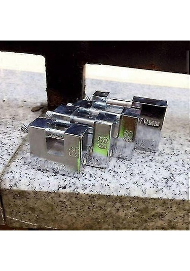 Sağlam Paslanmaz Çelik Kilit, Hırsızlığa Karşı Korumalı, 50 Mm Boyut, Nakliye Şirketi İçin 3 Anahtarlı Güvenlik Kilidi Shikai