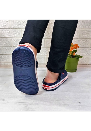 Akınalbella 195 Lacivert Hastane Aşçı Hafif Rahat Sabo Terlik 001