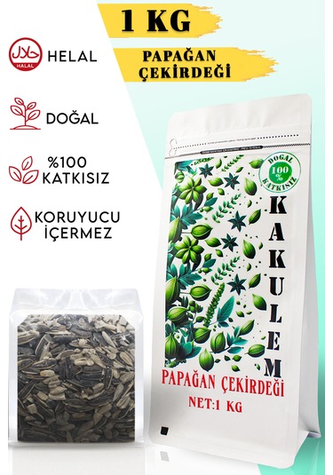 Kakulem Sertifikalı Sultan Cennet Papağan Çekirdeği Yemi 1 Kg