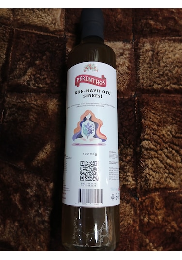Perinthos Kadın-hayıt Otu Sirkesi 500 Ml Cam Şise