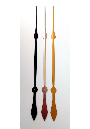 Büyük Duvar Saati Mekanizması 31 Mm Şaft Uzun Şaft Saat Motoru Altın