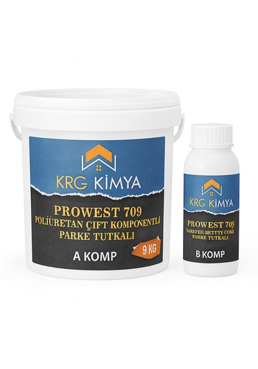 709 Poliüretan Çift Komponentli Parke Tutkalı
