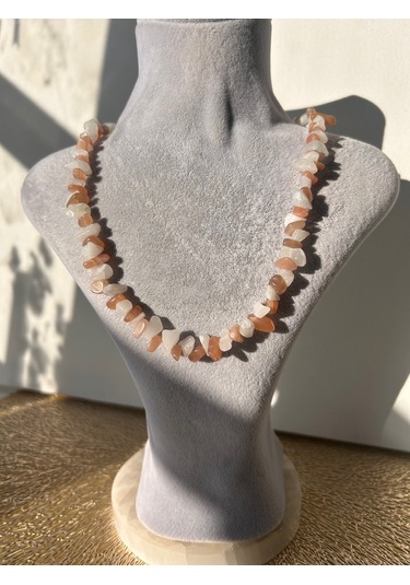 Aytaşı Güneştaşı Kolye Sedef