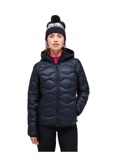 Peak Performance Peak Performance Helium Down Hood Kadın Montu 001 Siyah