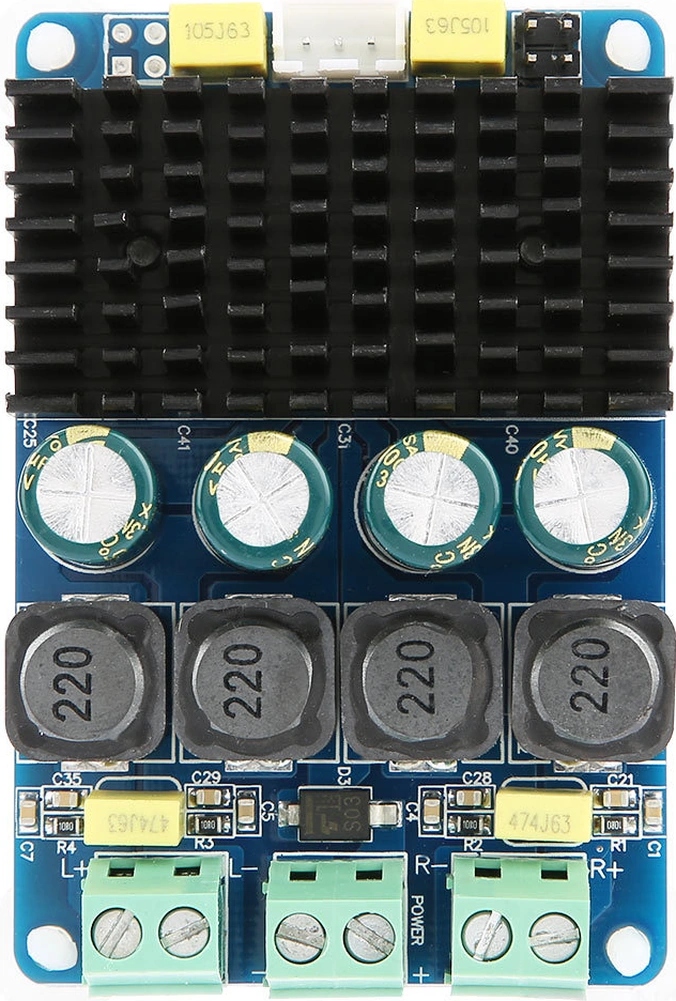 Tenfowee Tda7498 Çipli 2x100w Stereo Güç Amfi Kartı, Yüksek Verimli, 8-32v Dc Girişi, Hf20 Modeli