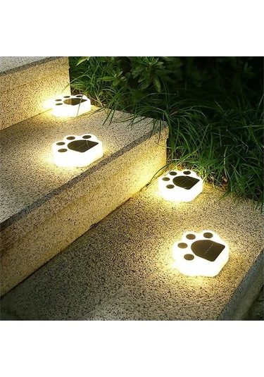 Pazly Güneş Enerjili Bahçe Aydınlatma: Kablosuz, Su Geçirmez Led Lambalar, 8 Saat Çalışma, İç/dış Mekan