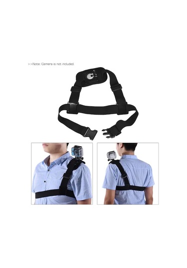 Pazly Gopro Aksiyon Kameraları İçin Ayarlanabilir Omuz Askısı - Spor Ve Macera Aktivitelerinde Rahat Kullanım, Uyumlu Modellerle
