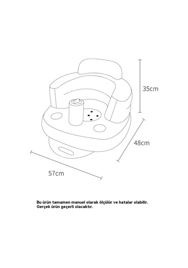 Bebek Öğrenme Koltuğu Çocuk Güvenliği Düşme Koruması Beyaz 1 Beyaz