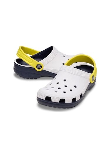 Crocs Classic Retro Sport Clog K Çocuk Sandalet 211258-100 Beyaz