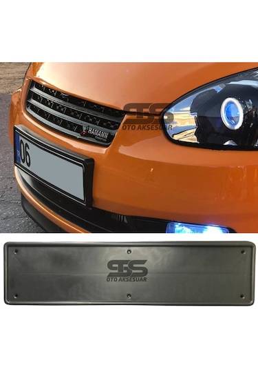 Hyundai Accent Era Honda Civic Özel Plaka Altlığı Plastik