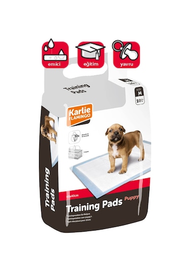 Cosmotex Karlıe Yavru Köpek Çiş Pedi M 60x40 Cm 10lu