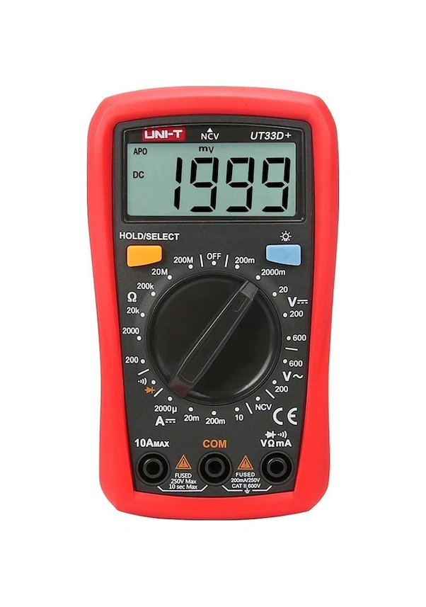 Jianan Ut33d+ 600v 10adigital Multimeter