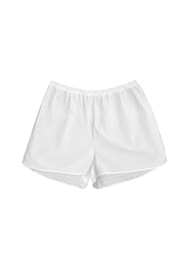Miespiga Pearl Vual Dantelli Detaylı Şortlu Kadın Pijama Takımı